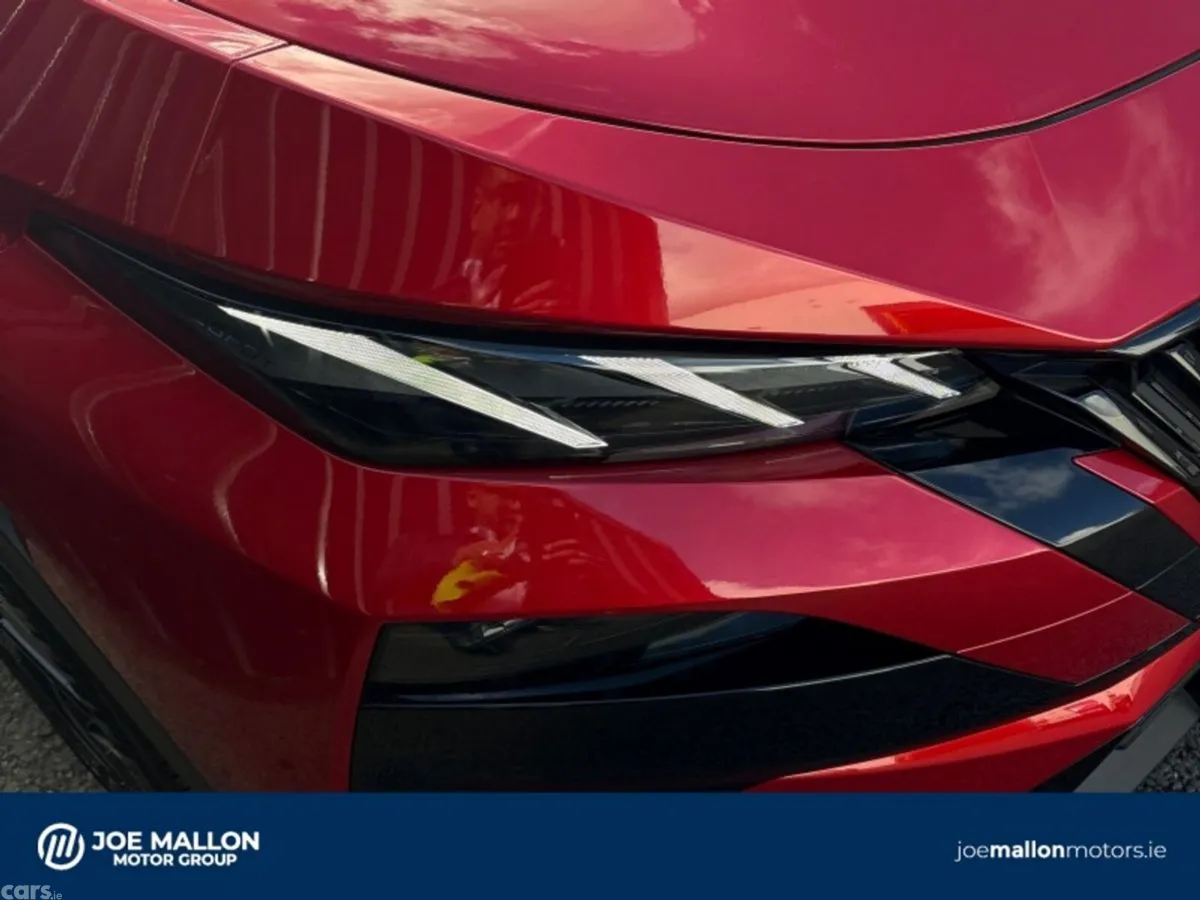 Peugeot 408 Hatchback, Electric, 2026, Red
