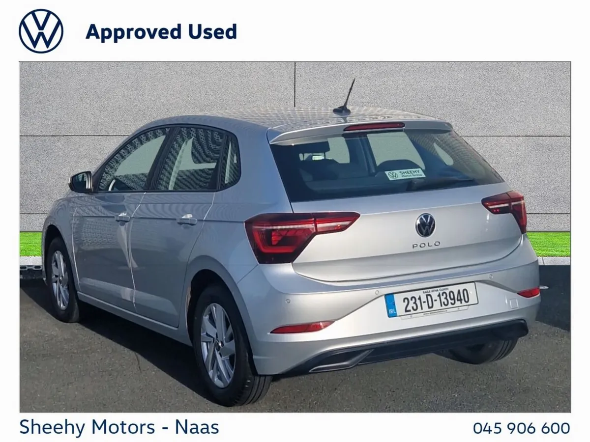 Volkswagen Polo Hatchback, Petrol, 2023, Silver