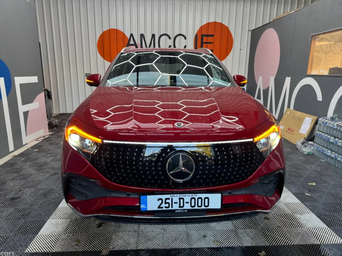 Mercedes-Benz EQA SUV, Electric, 2025, Red