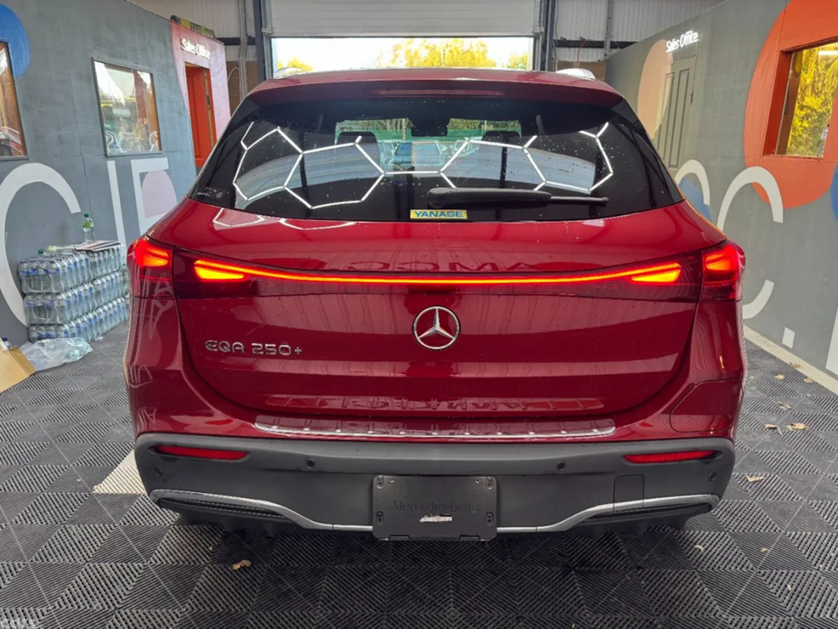Mercedes-Benz EQA SUV, Electric, 2025, Red