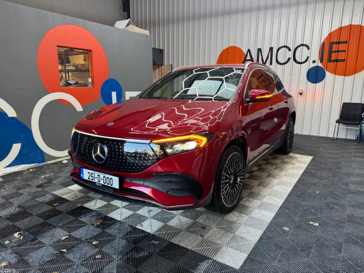Mercedes-Benz EQA SUV, Electric, 2025, Red