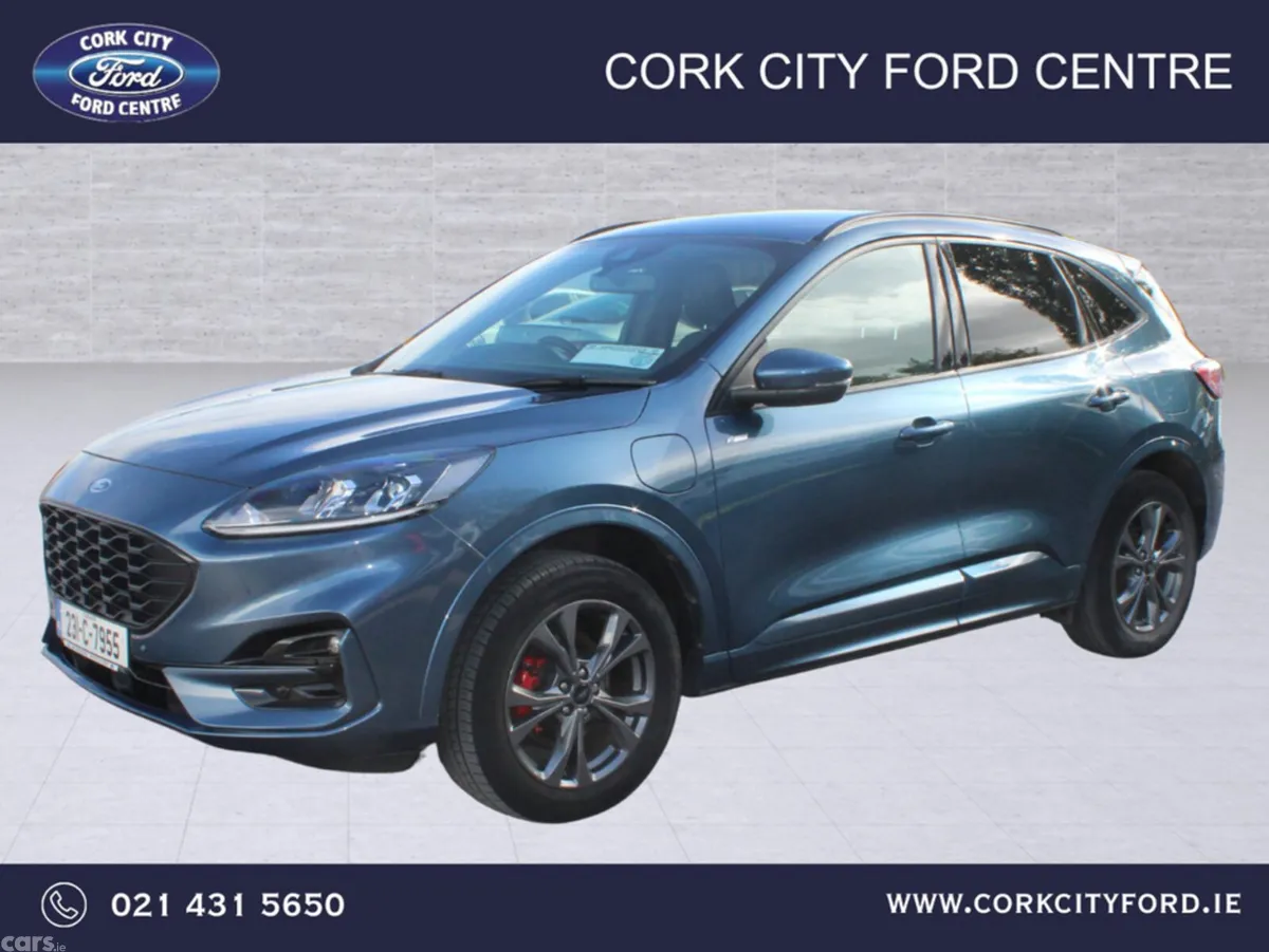 Ford Kuga MPV, Petrol Plug-in Hybrid, 2023, Blue