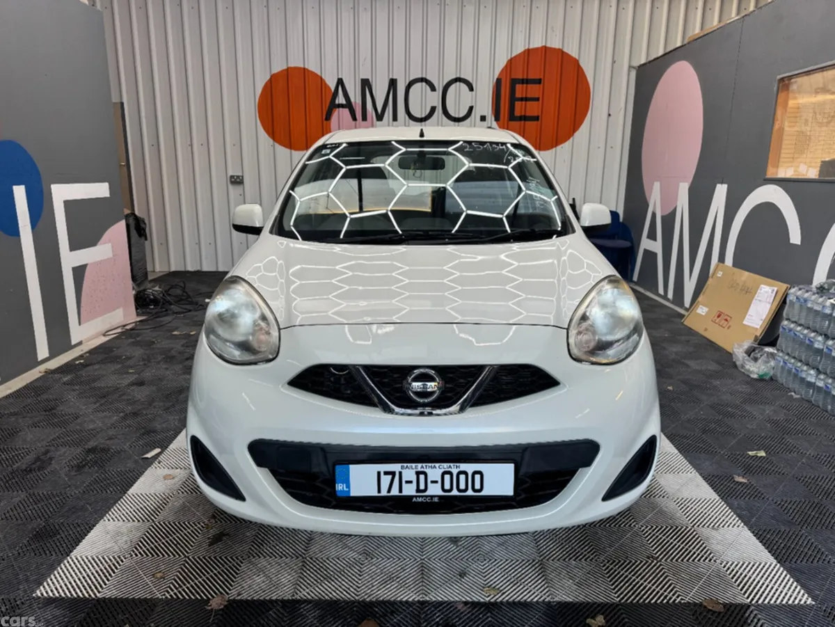 Nissan March Hatchback, Petrol, 2017, White