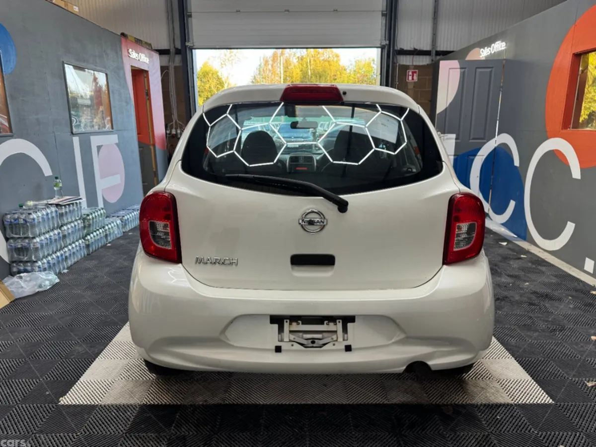 Nissan March Hatchback, Petrol, 2017, White