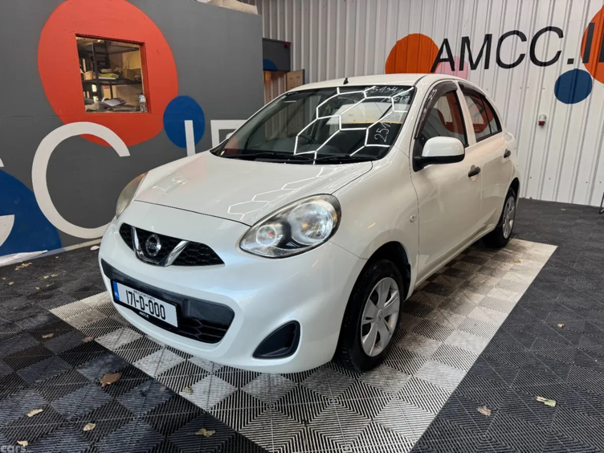 Nissan March Hatchback, Petrol, 2017, White