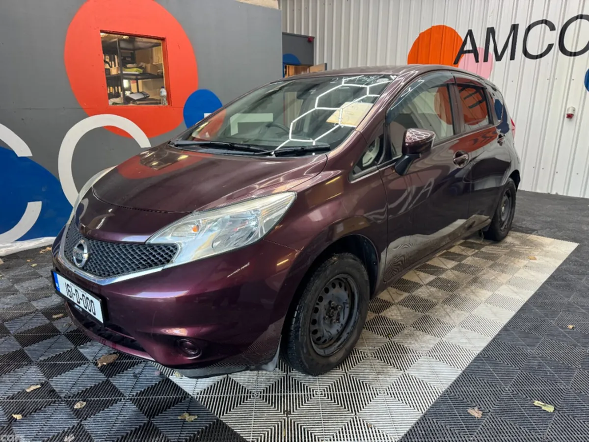 Nissan Note Hatchback, Petrol, 2016, Red