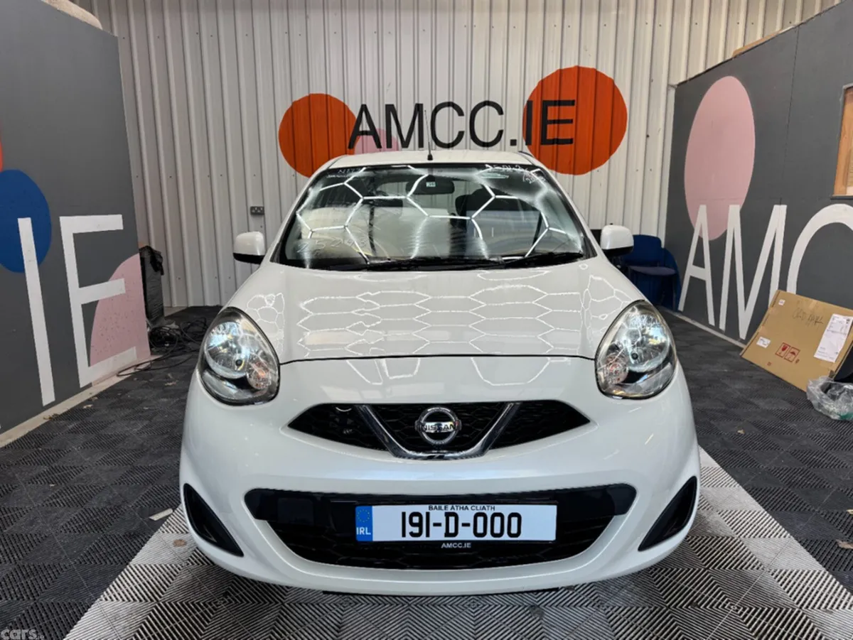 Nissan March Hatchback, Petrol, 2019, White