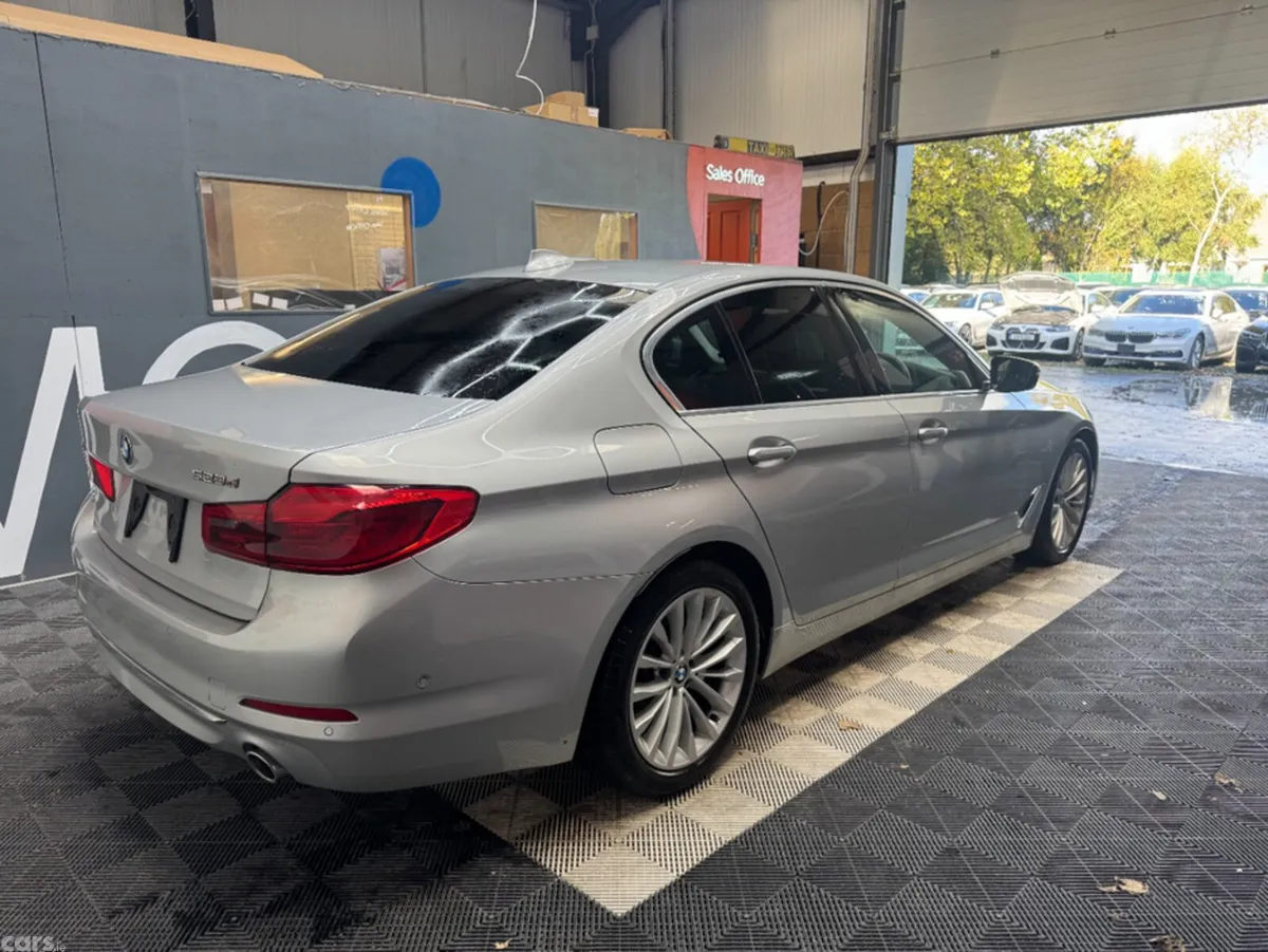 BMW 5-Series Saloon, Diesel, 2019, Silver