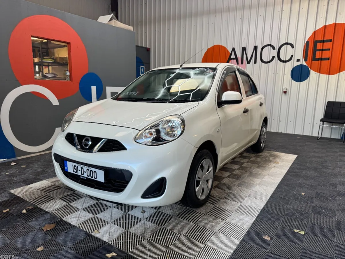Nissan March Hatchback, Petrol, 2019, White