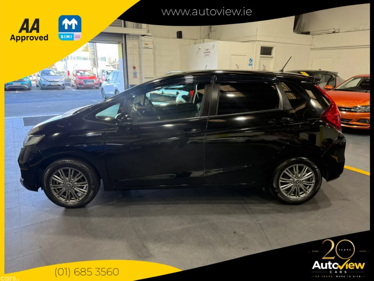 Honda Fit Hatchback, Petrol Hybrid, 2019, Black
