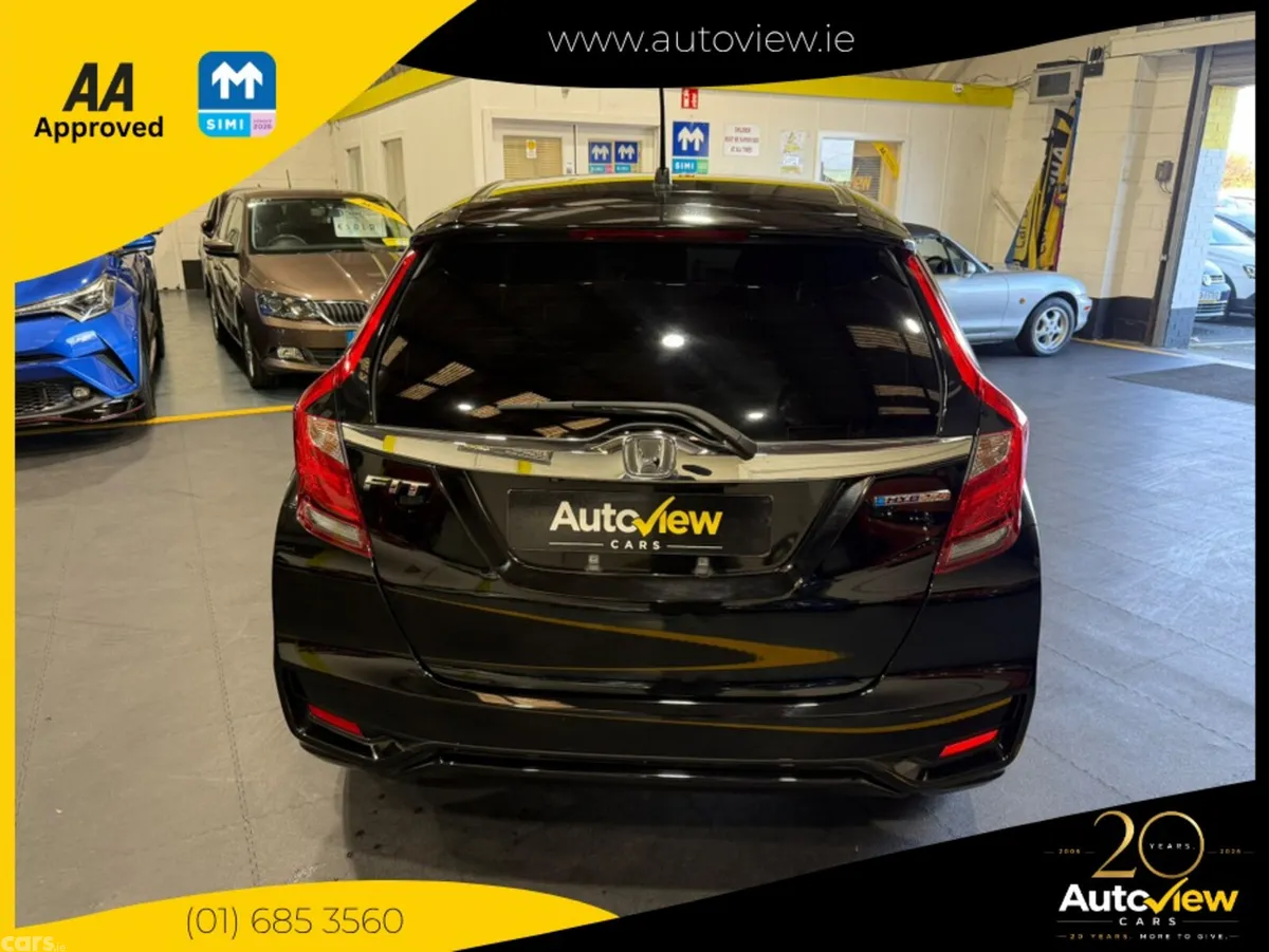 Honda Fit Hatchback, Petrol Hybrid, 2019, Black