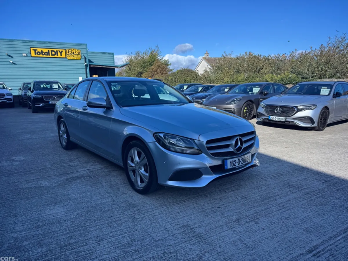 Mercedes-Benz C-Class Saloon, Petrol, 2016, Silver