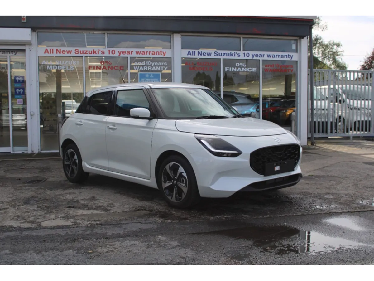 Suzuki Swift Hatchback, Petrol Hybrid, 2027, White