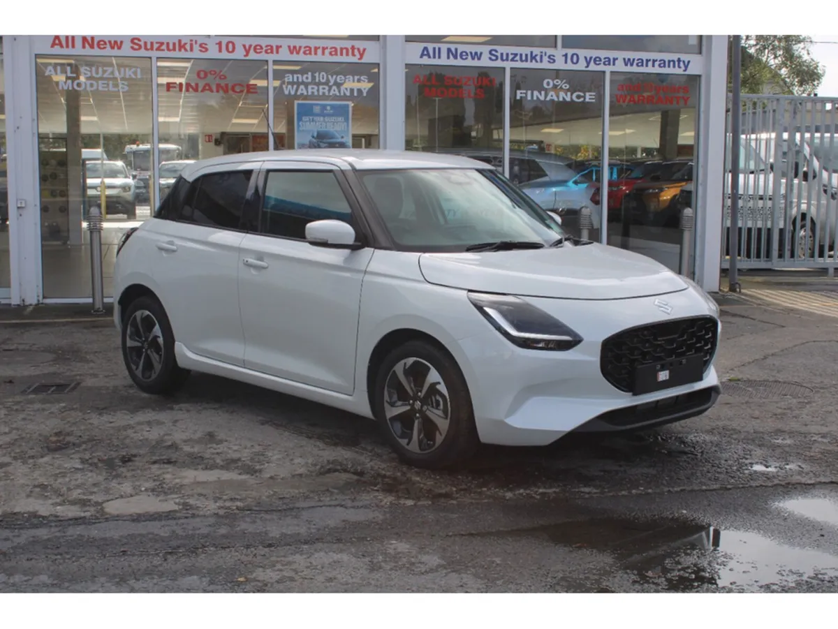 Suzuki Swift Hatchback, Petrol Hybrid, 2027, White