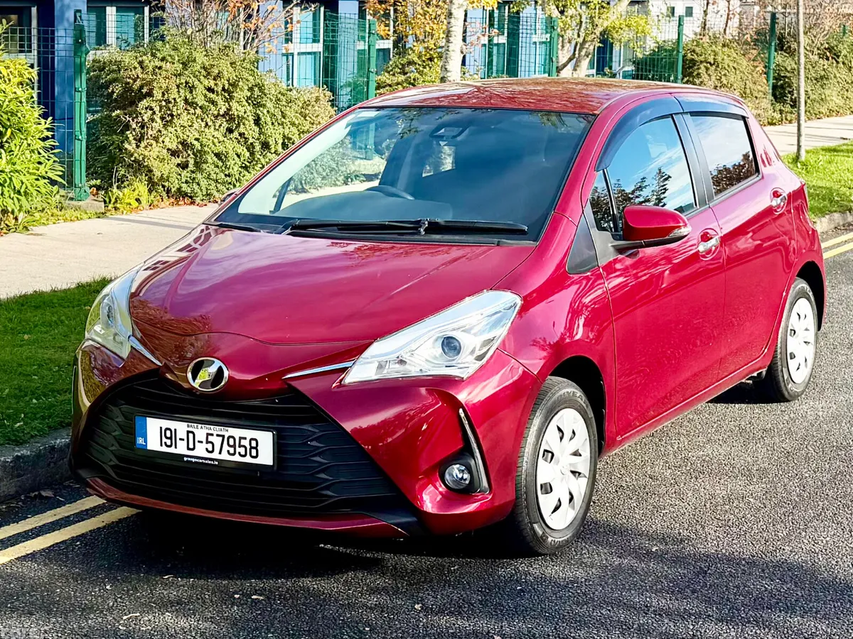 Toyota Vitz Hatchback, Petrol, 2019, Red