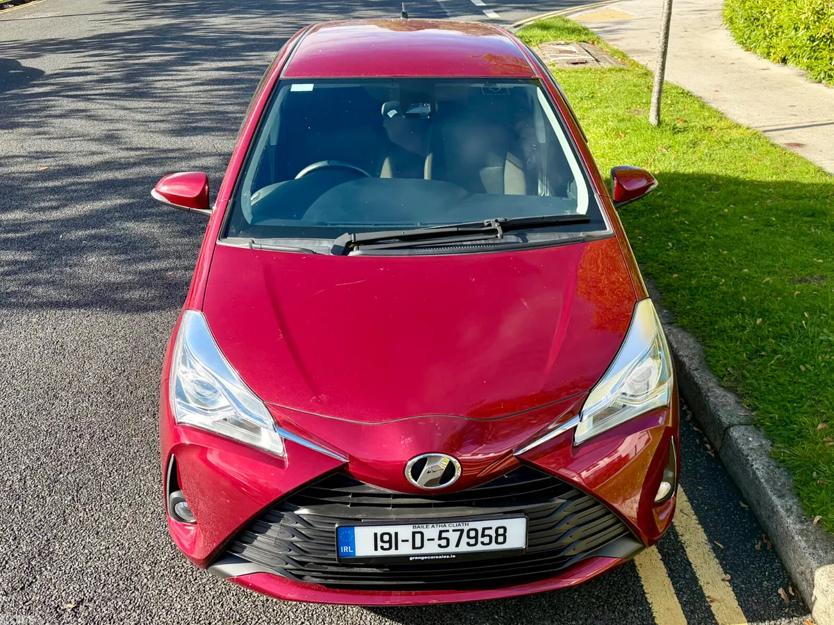 Toyota Vitz Hatchback, Petrol, 2019, Red