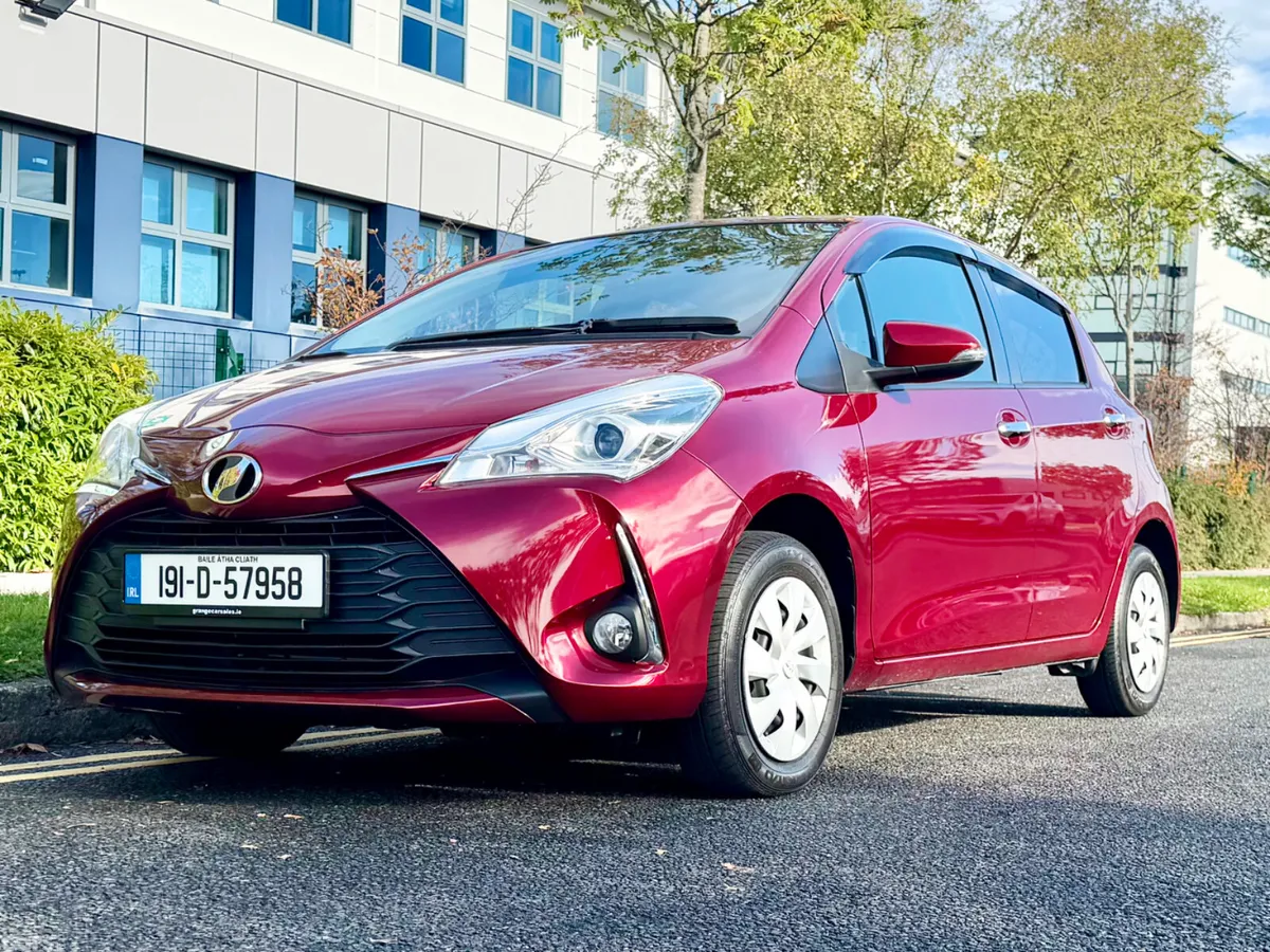 Toyota Vitz Hatchback, Petrol, 2019, Red