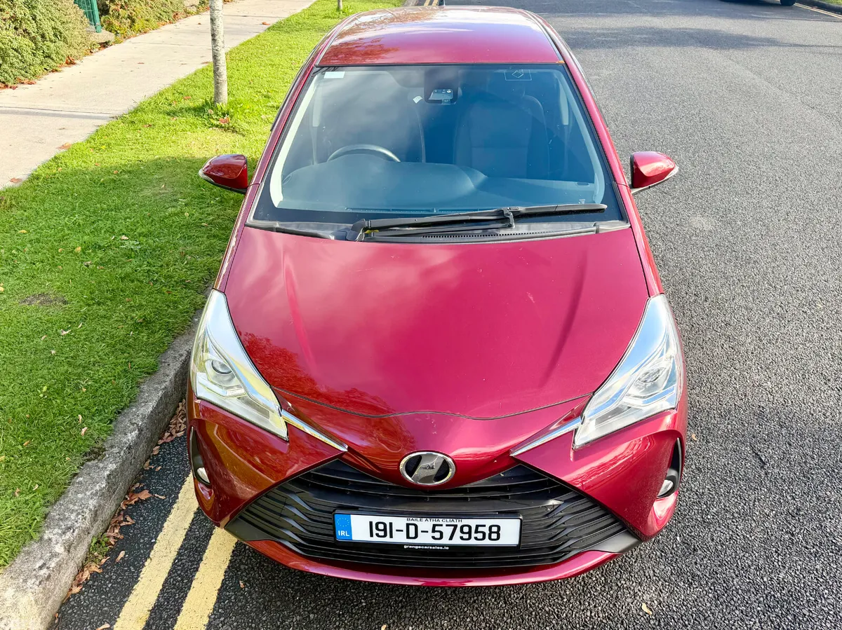 Toyota Vitz Hatchback, Petrol, 2019, Red