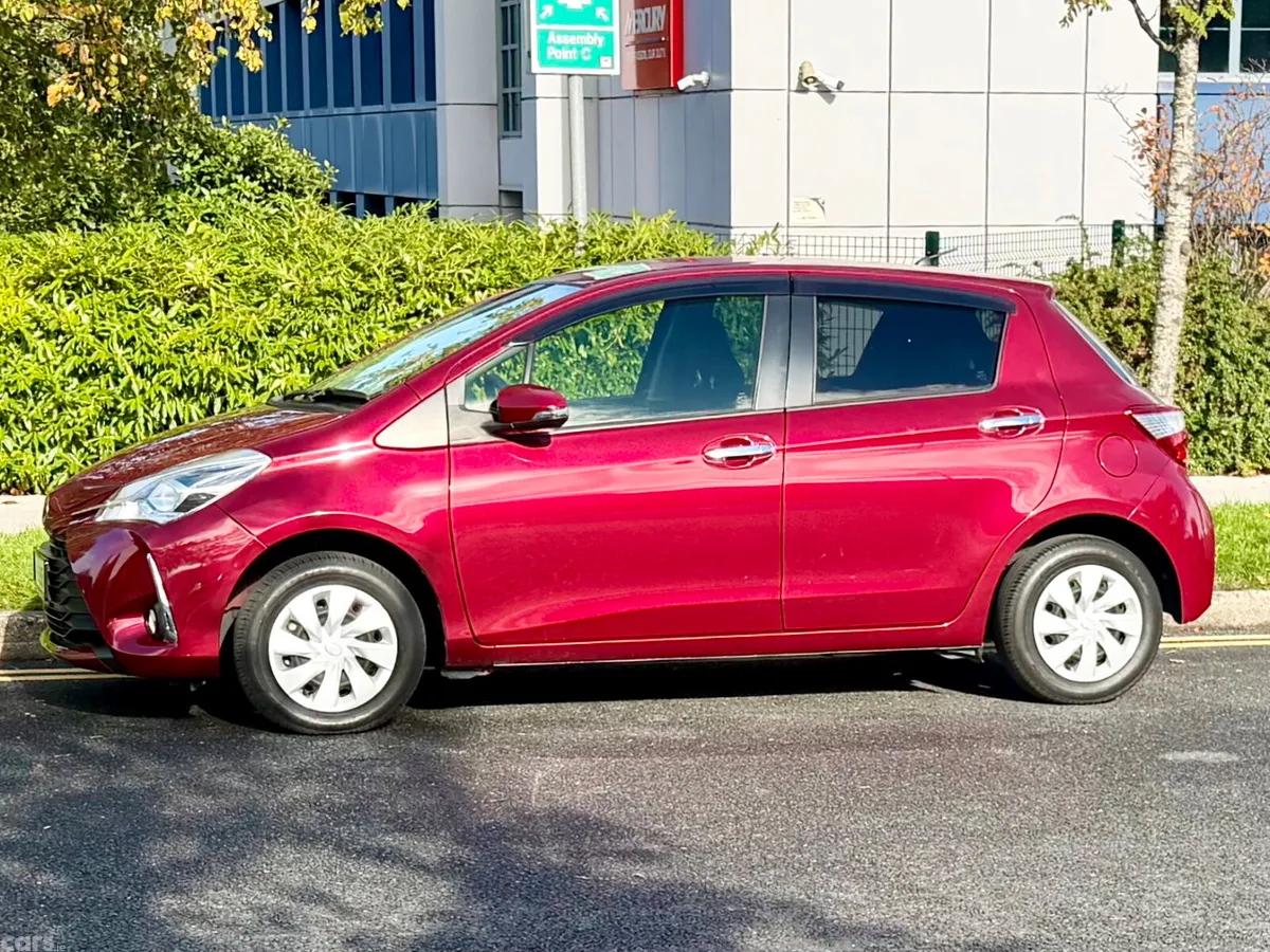 Toyota Vitz Hatchback, Petrol, 2019, Red