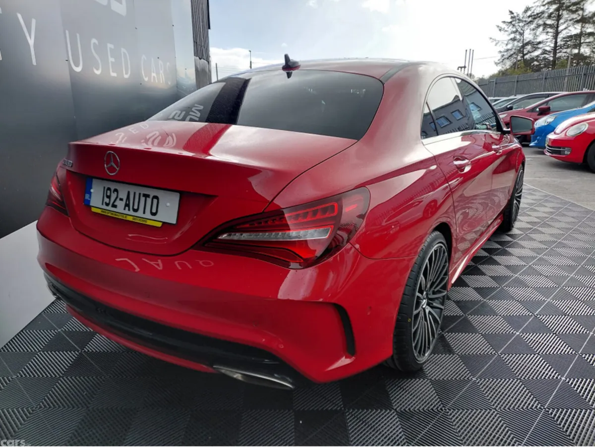 Mercedes-Benz CLA Saloon, Petrol, 2019, Red