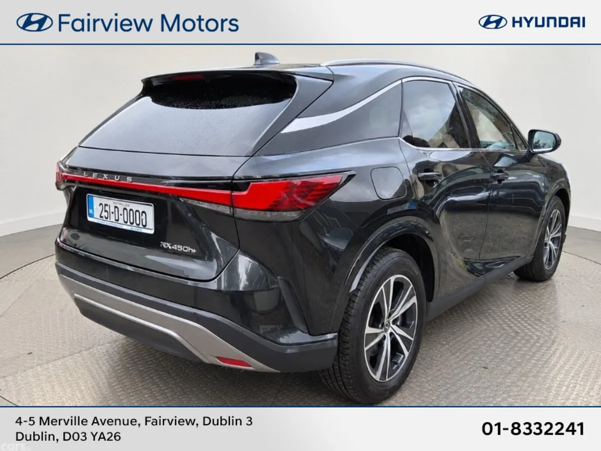 Lexus RX450H+ SUV, Petrol Plug-in Hybrid, 2025, Black
