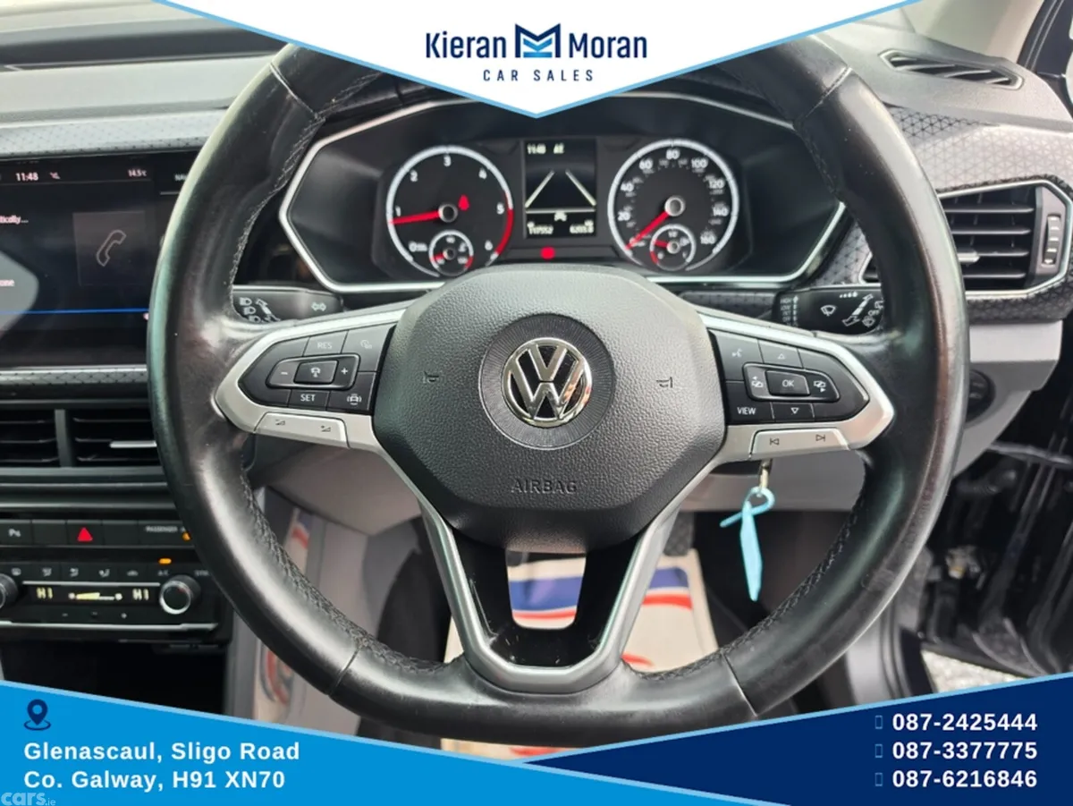 Volkswagen T-Cross Hatchback, Diesel, 2020, Black