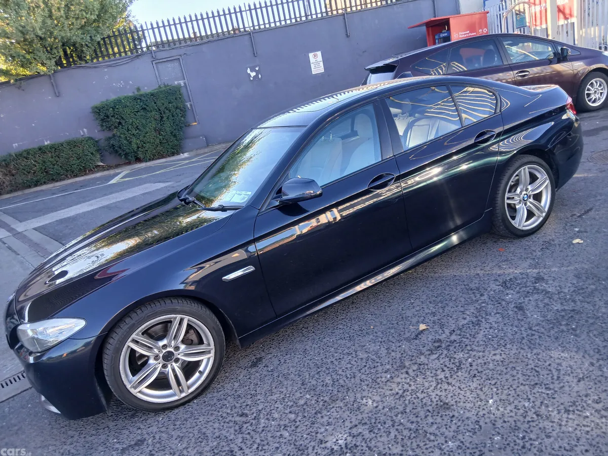BMW 5-Series Saloon, Diesel, 2013, Black