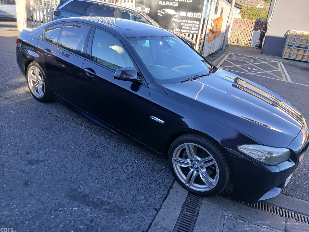 BMW 5-Series Saloon, Diesel, 2013, Black