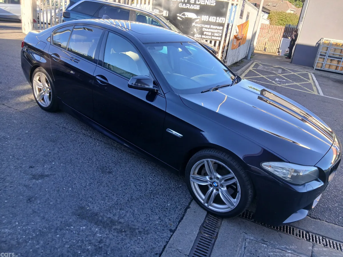 BMW 5-Series Saloon, Diesel, 2013, Black