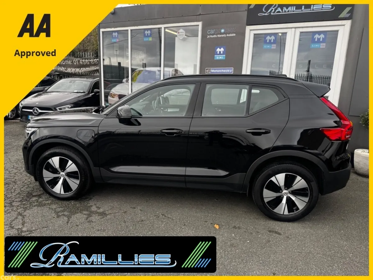 Volvo XC40 Estate, Petrol Plug-in Hybrid, 2023, Black