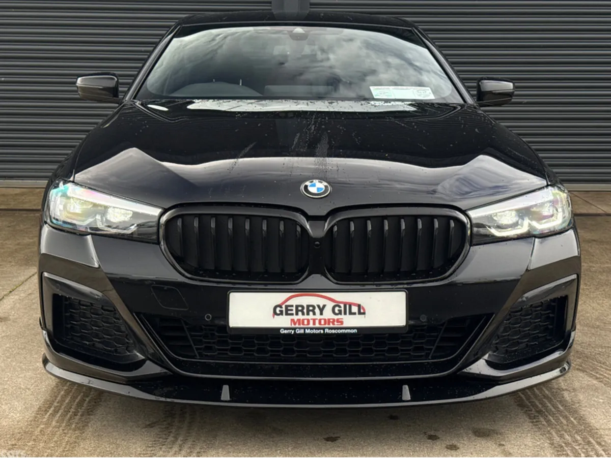 BMW 5-Series Saloon, Petrol Plug-in Hybrid, 2021, Black