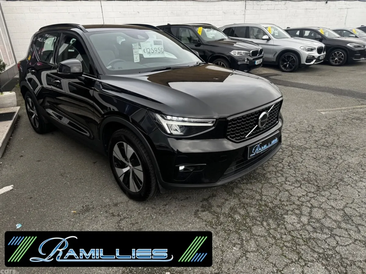Volvo XC40 Estate, Petrol Plug-in Hybrid, 2023, Black