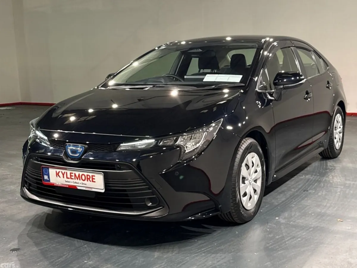 Toyota Corolla Saloon, Petrol Hybrid, 2023, Black