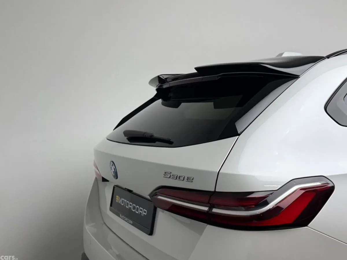BMW 5-Series Estate, Petrol Plug-in Hybrid, 2025, White