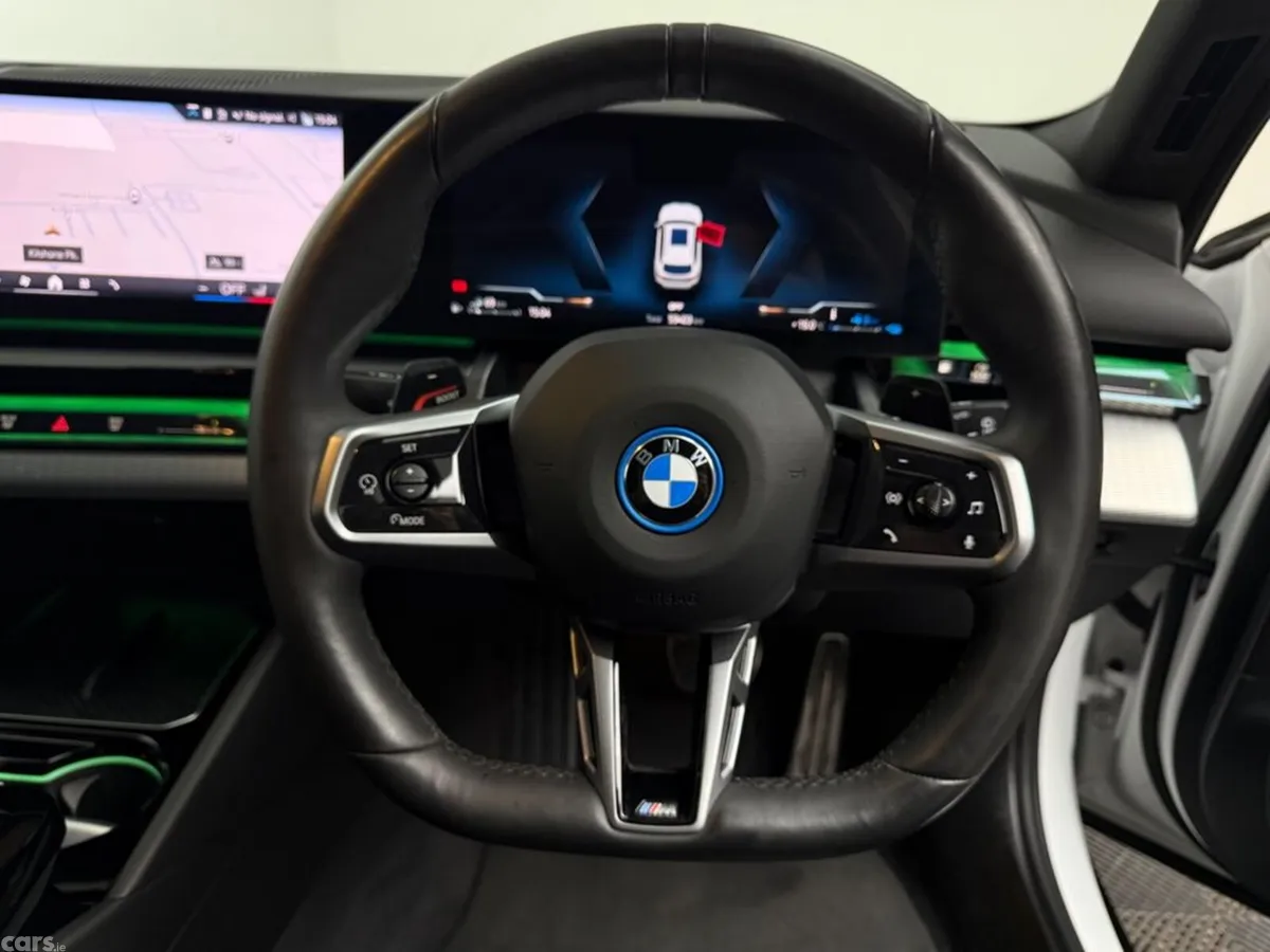BMW 5-Series Estate, Petrol Plug-in Hybrid, 2025, White