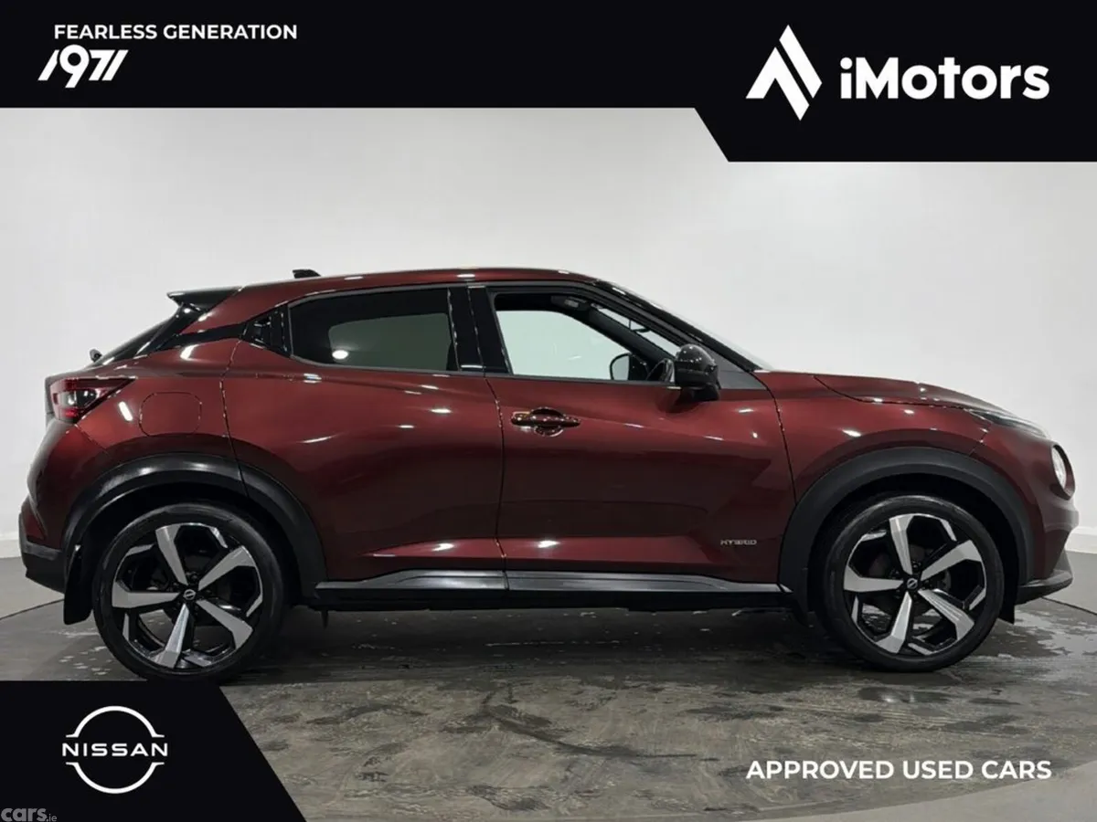 Nissan Juke SUV, Petrol Hybrid, 2024, Red