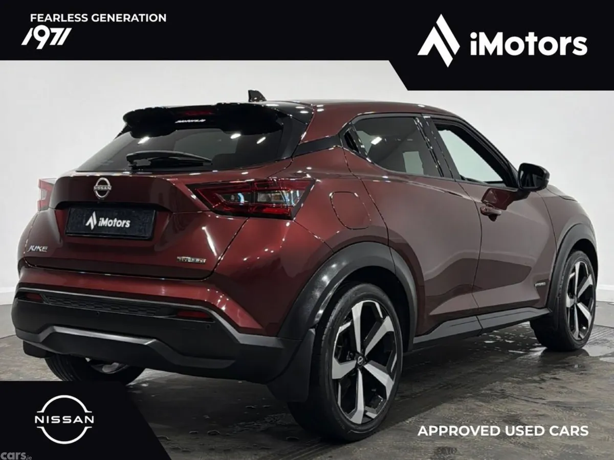 Nissan Juke SUV, Petrol Hybrid, 2024, Red