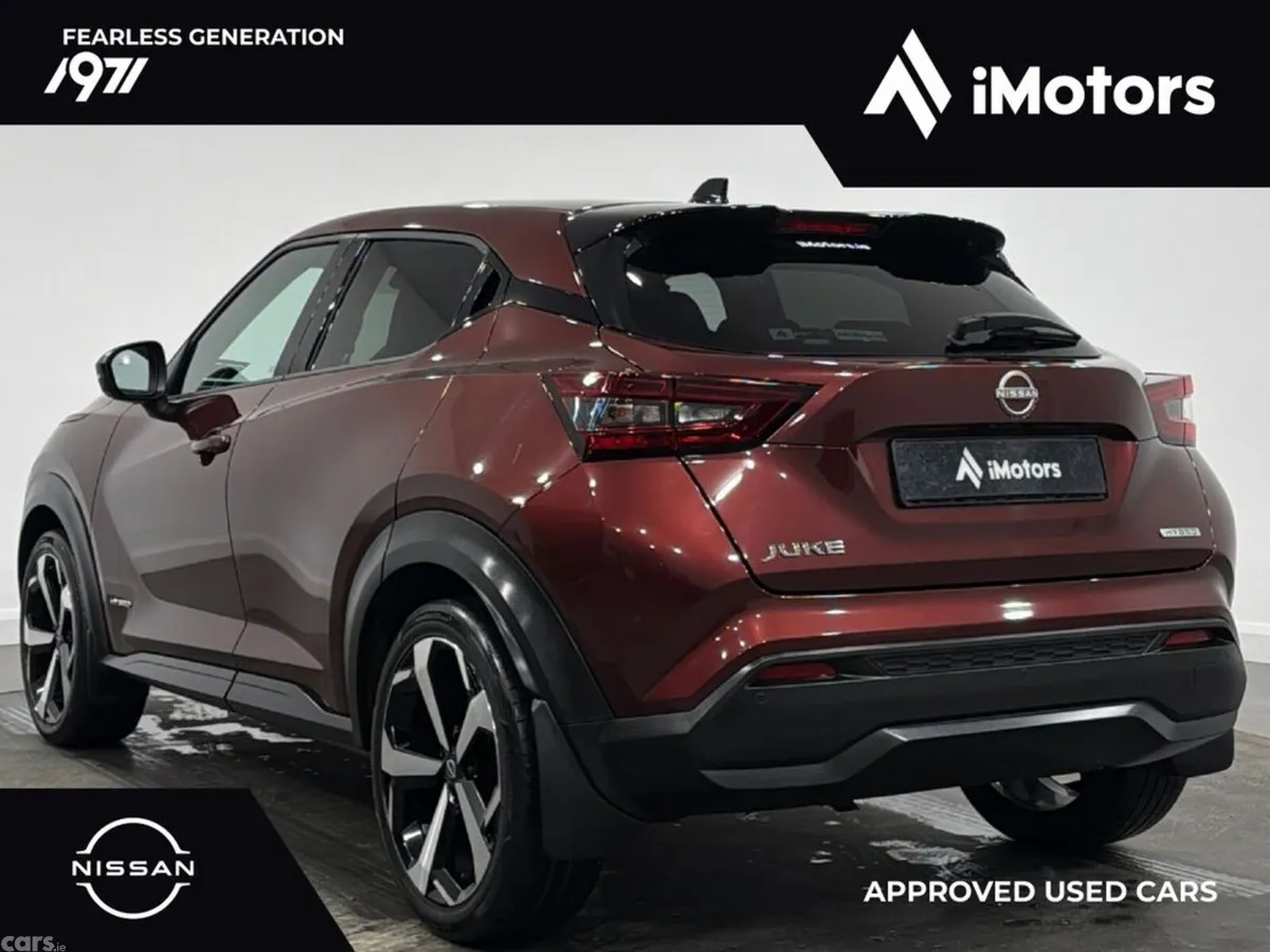 Nissan Juke SUV, Petrol Hybrid, 2024, Red