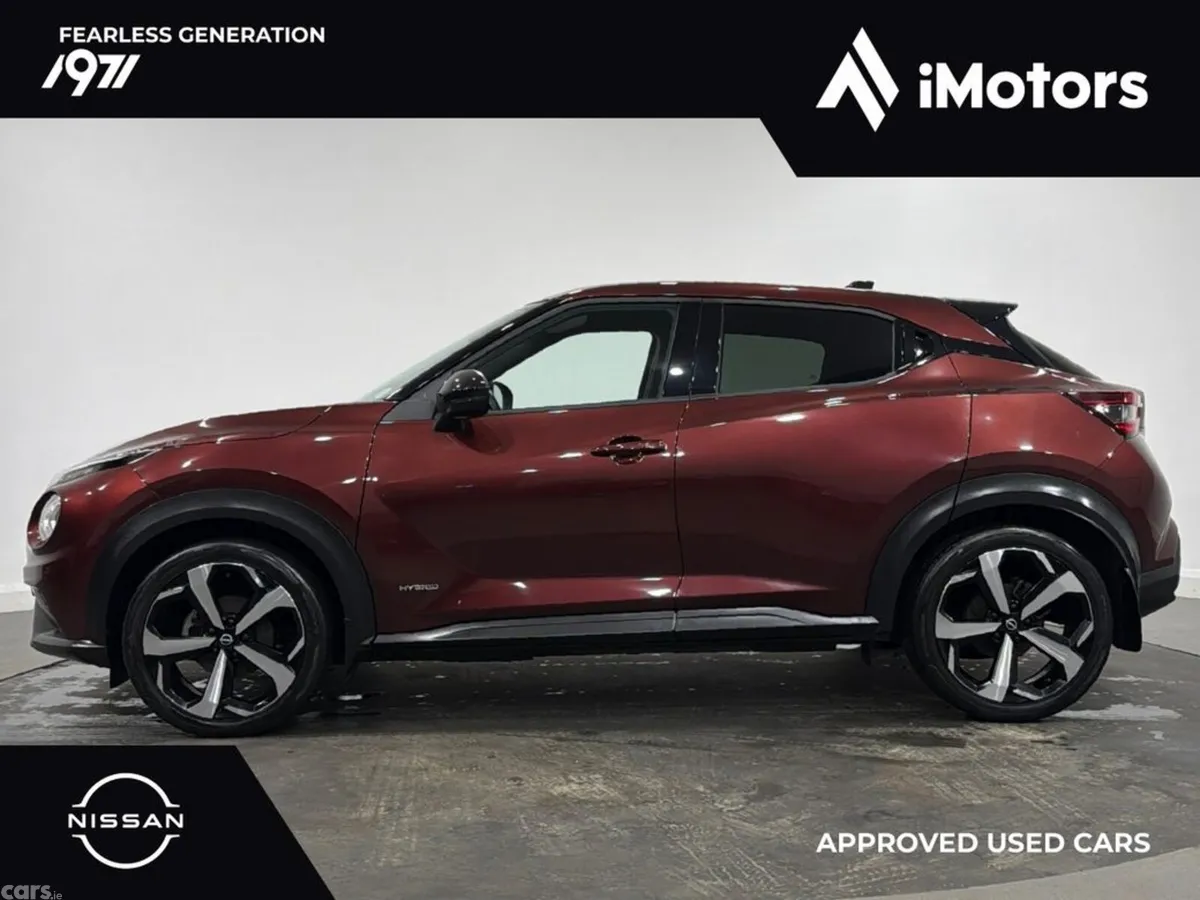 Nissan Juke SUV, Petrol Hybrid, 2024, Red