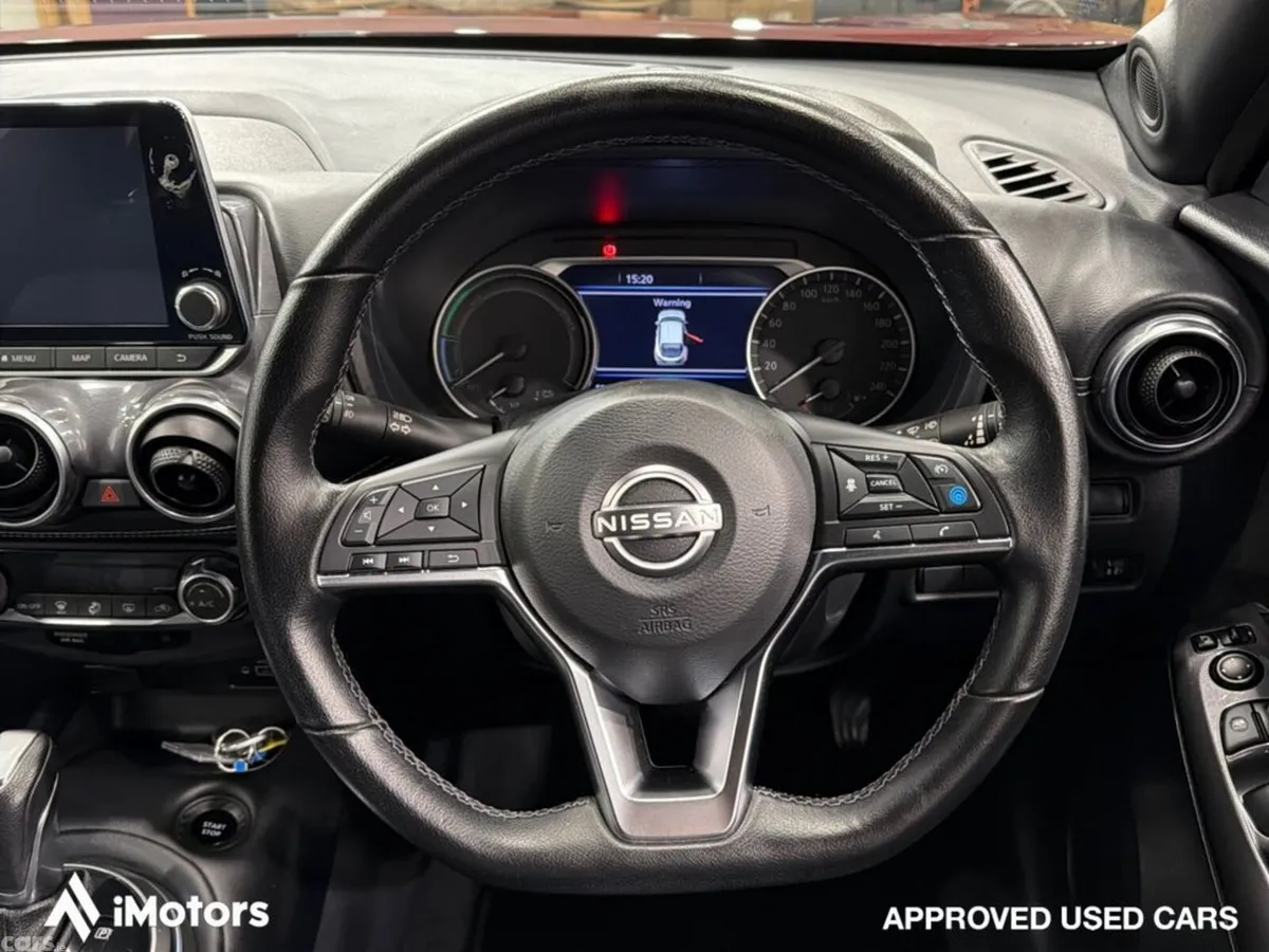 Nissan Juke SUV, Petrol Hybrid, 2024, Red