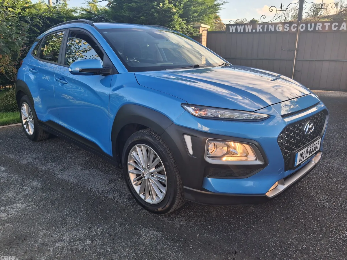 Hyundai KONA Hatchback, Petrol, 2018, Blue