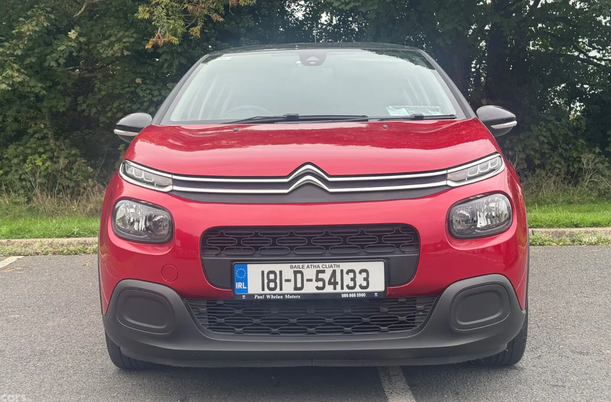 Citroen C3 Hatchback, Petrol, 2018, Red