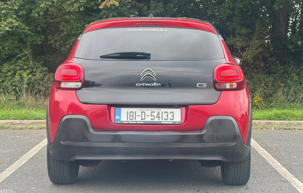 Citroen C3 Hatchback, Petrol, 2018, Red