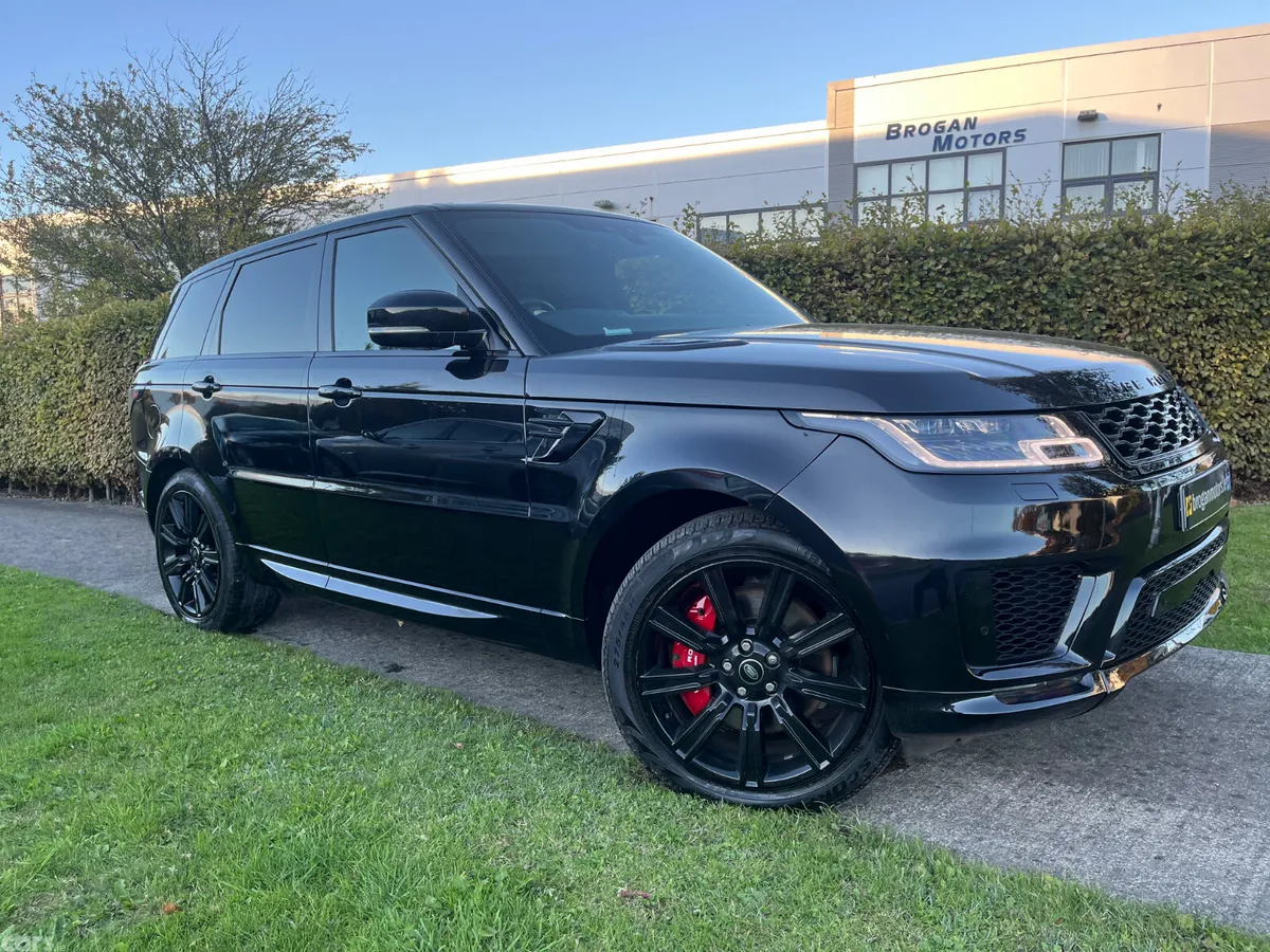 Land Rover Range Rover Sport SUV, Petrol Plug-in Hybrid, 2022, Black