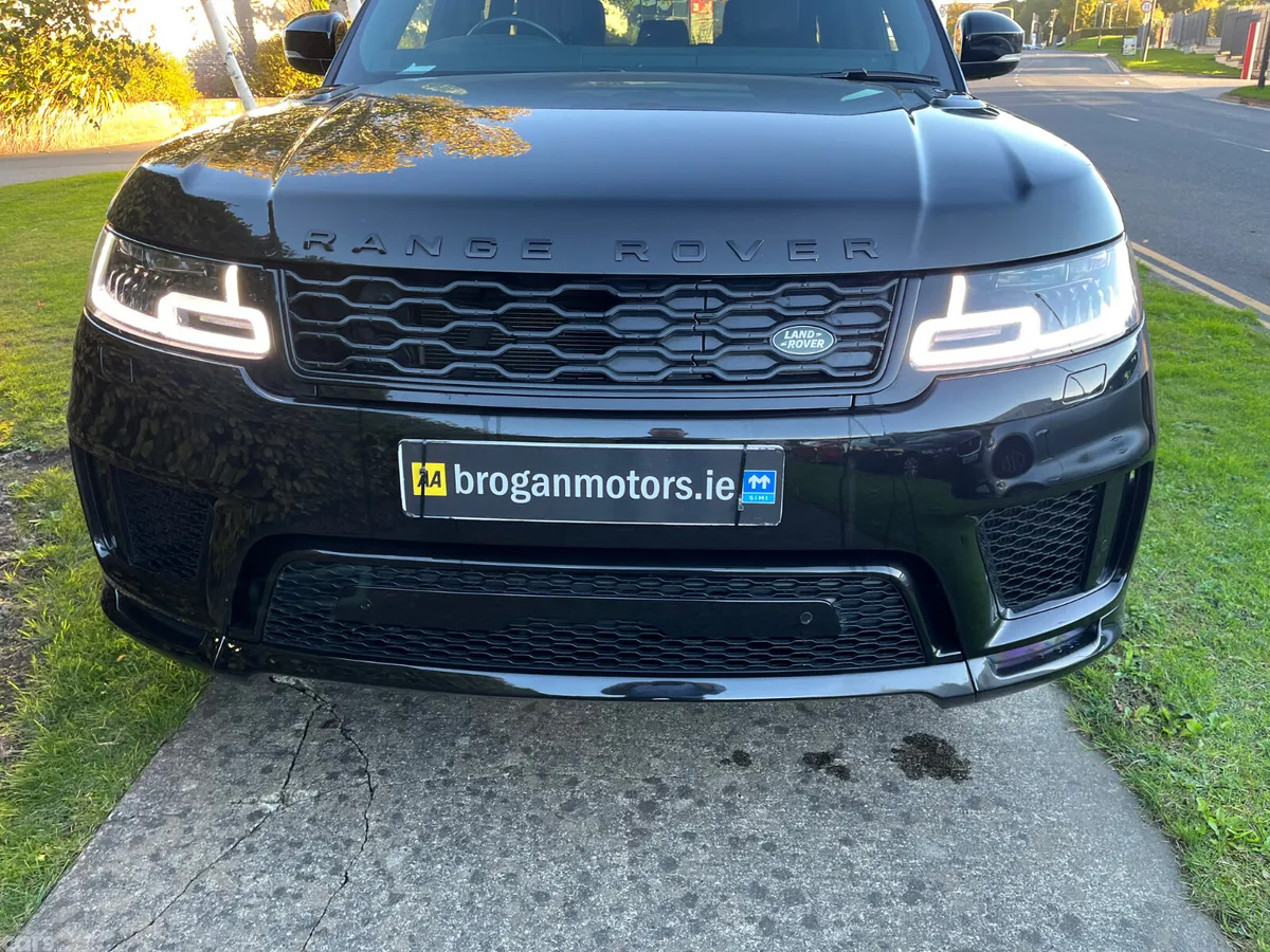 Land Rover Range Rover Sport SUV, Petrol Plug-in Hybrid, 2022, Black