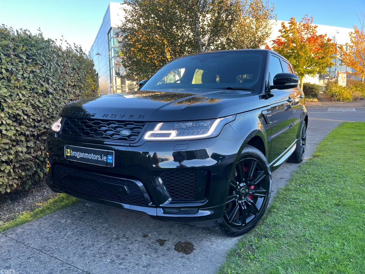 Land Rover Range Rover Sport SUV, Petrol Plug-in Hybrid, 2022, Black