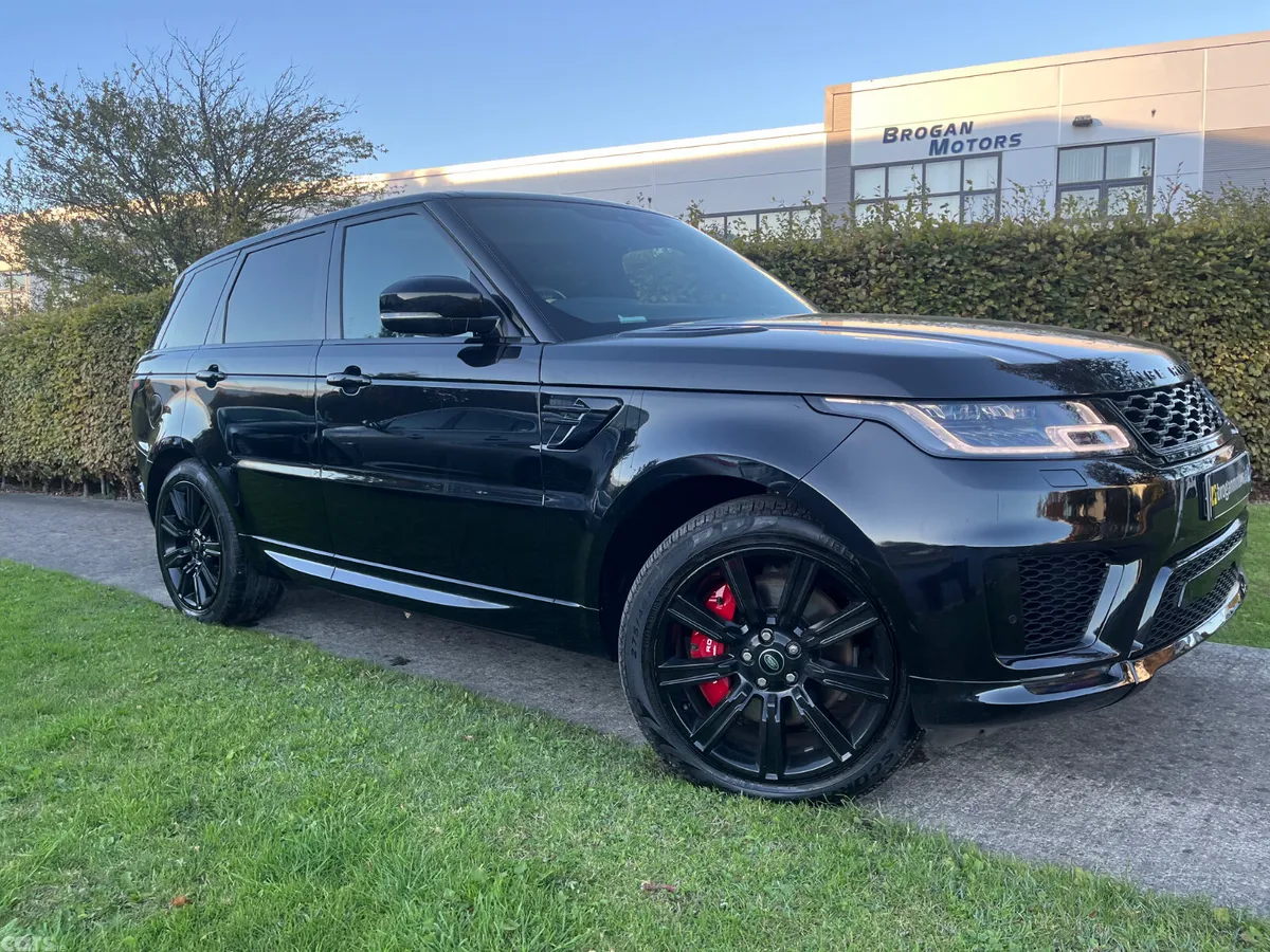 Land Rover Range Rover Sport SUV, Petrol Plug-in Hybrid, 2022, Black