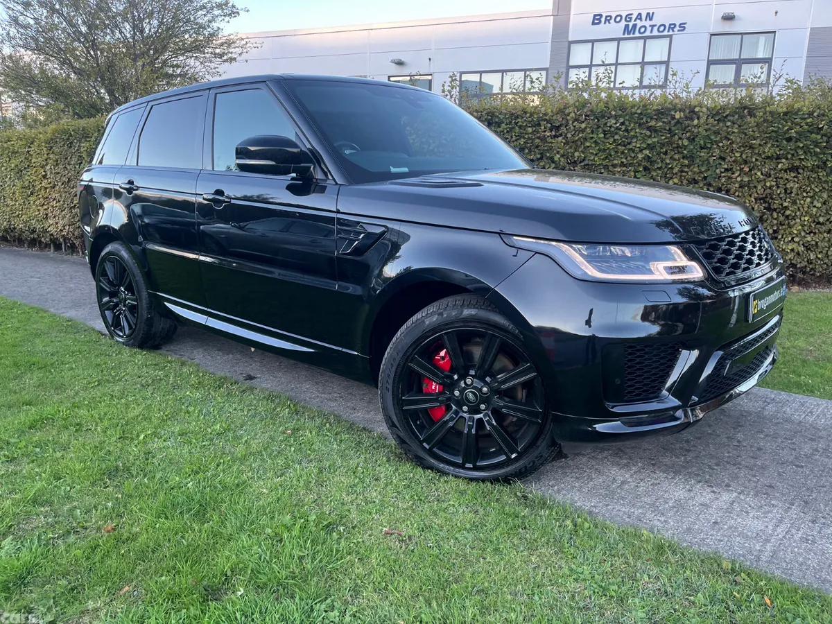 Land Rover Range Rover Sport SUV, Petrol Plug-in Hybrid, 2022, Black