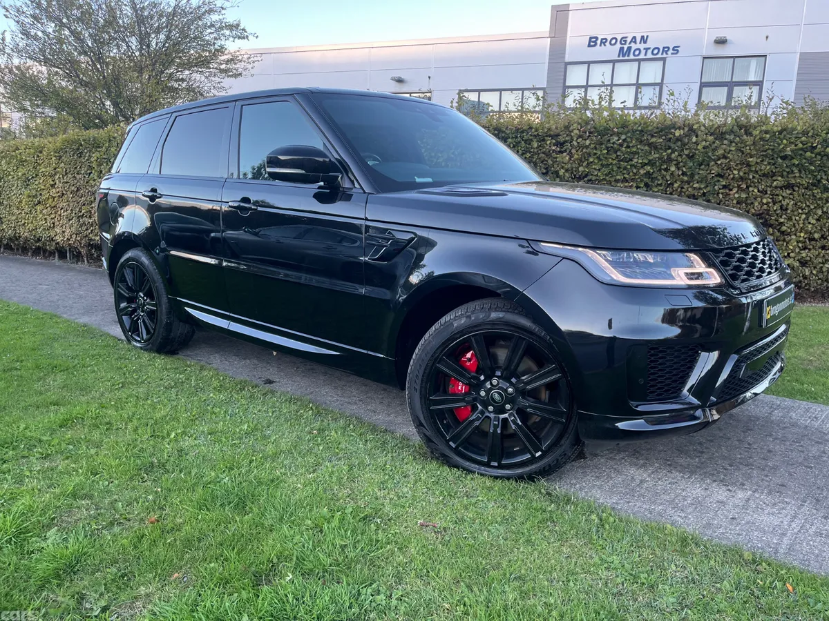 Land Rover Range Rover Sport SUV, Petrol Plug-in Hybrid, 2022, Black