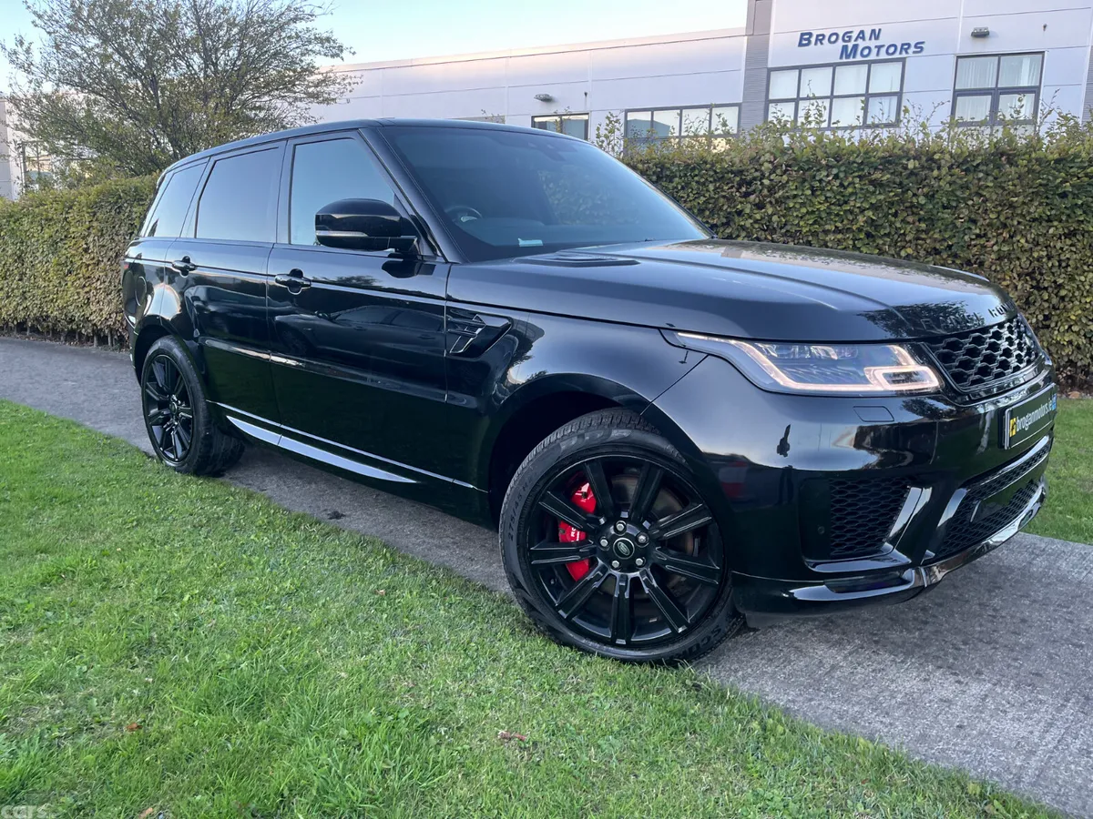 Land Rover Range Rover Sport SUV, Petrol Plug-in Hybrid, 2022, Black